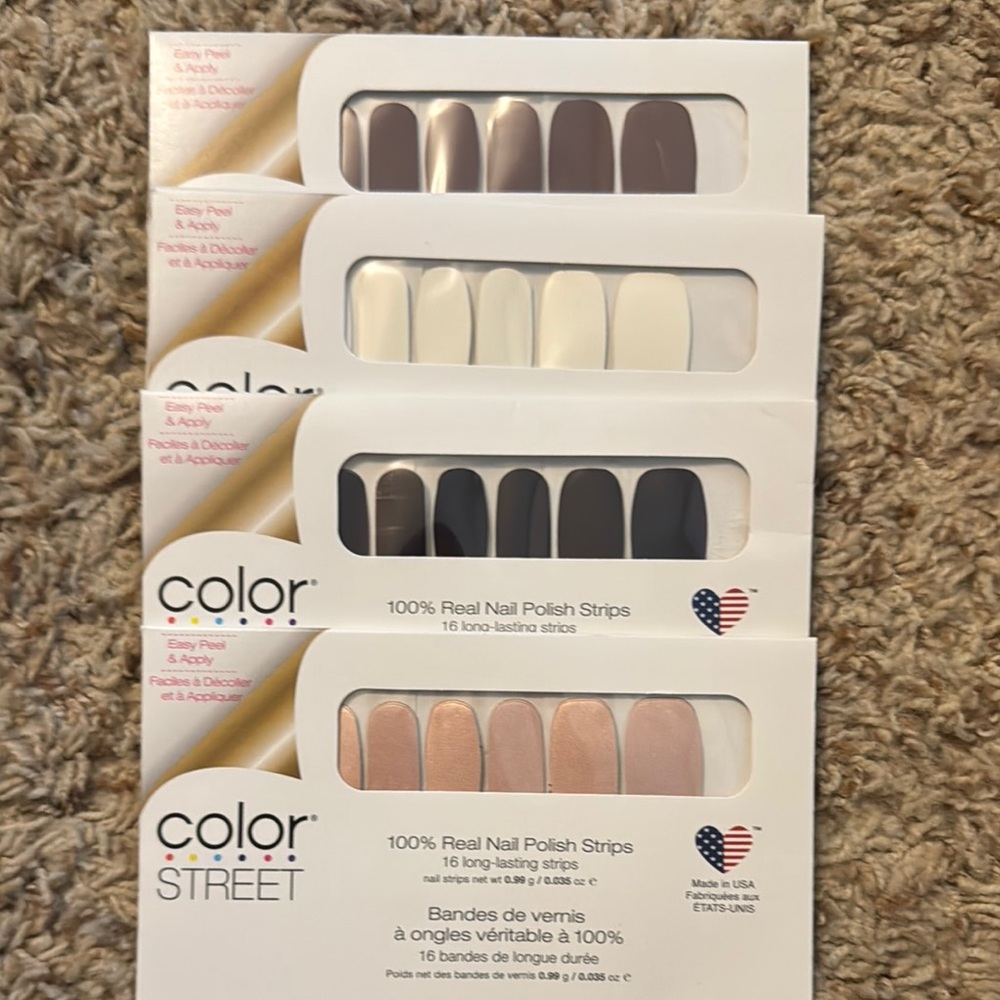 Color Street Nail Polish Strips Set